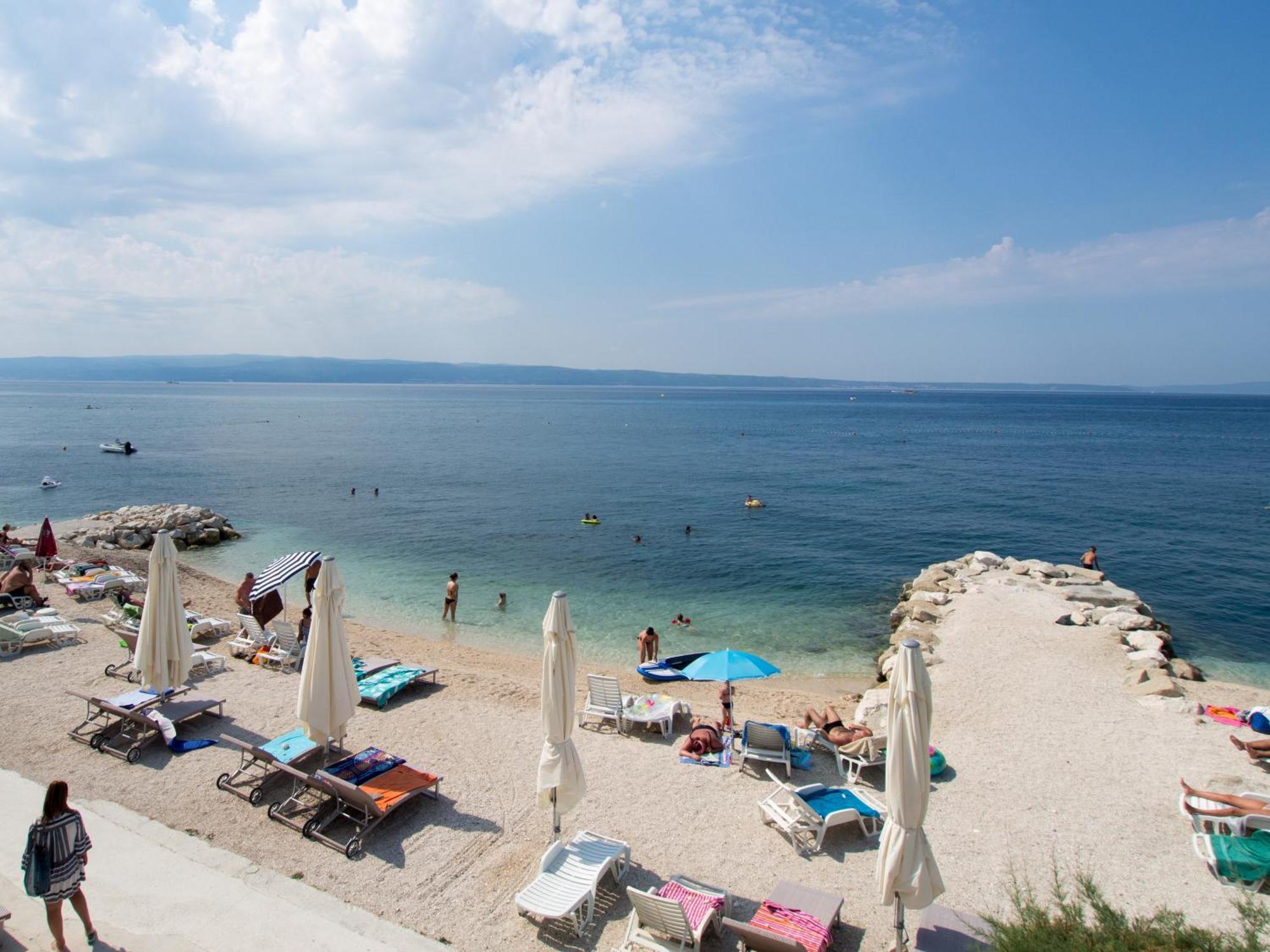 Villa Tamaris On The Beach Podstrana Exterior photo